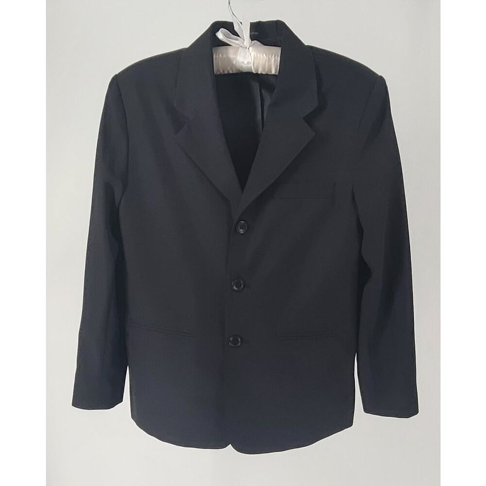 Cole by Sweet Kids boys Husky blazer black size 14H Formal Wedding Event Party